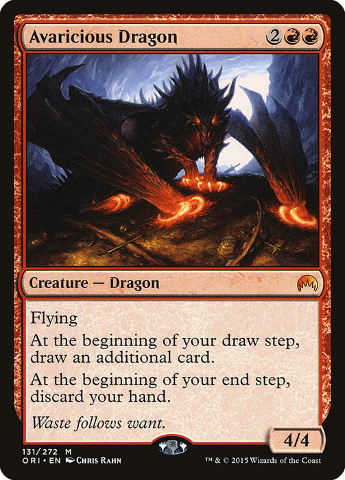 Avaricious Dragon  (Foil)