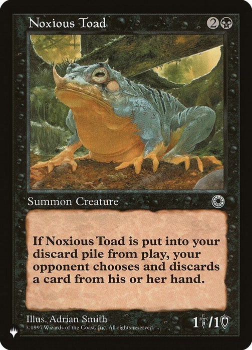 Noxious Toad - Retro Frame