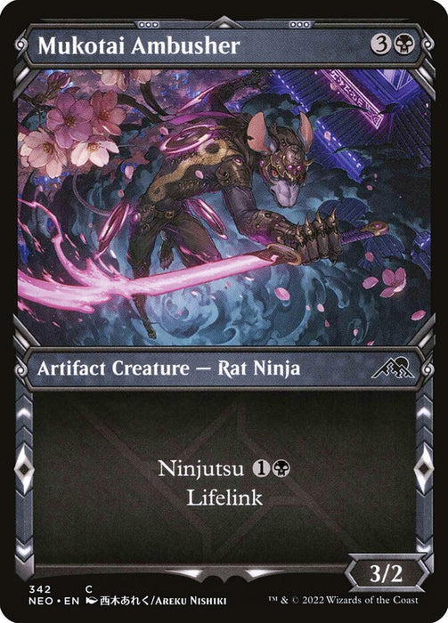 Mukotai Ambusher - Showcase- Inverted (Foil)