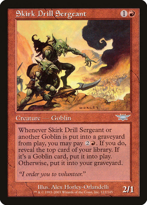Skirk Drill Sergeant  (Foil)