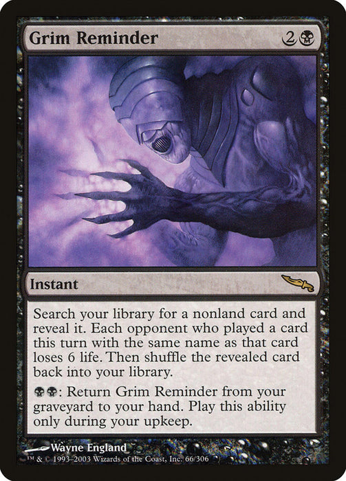 Grim Reminder  (Foil)