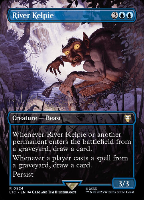 River Kelpie - Borderless - Inverted (Foil)