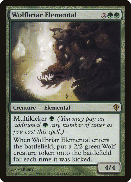 Wolfbriar Elemental  (Foil)