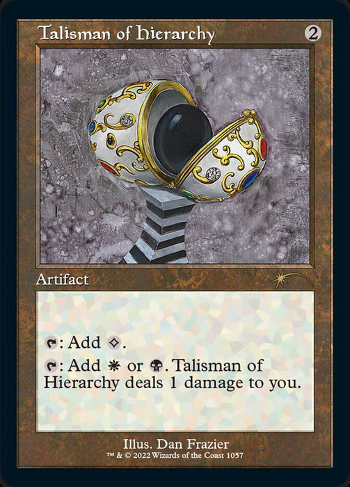 Talisman of Hierarchy - Retro Frame