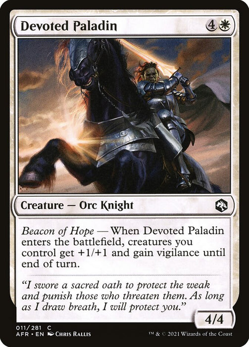 Devoted Paladin  (Foil)