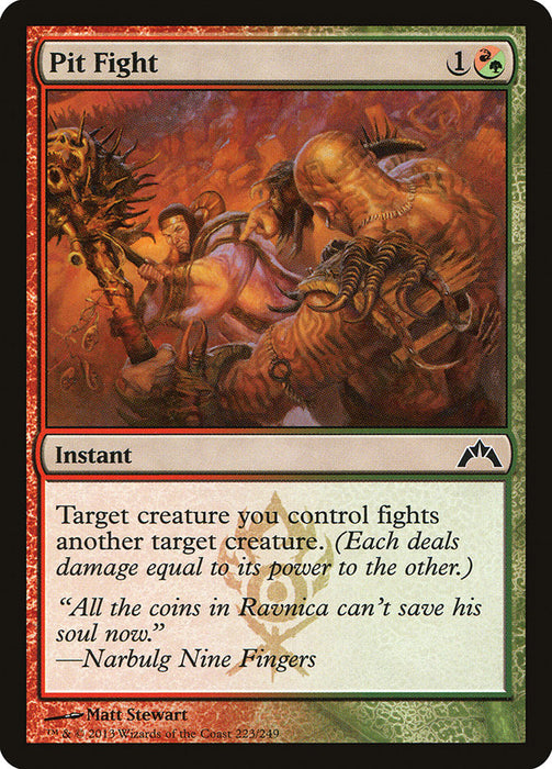 Pit Fight  (Foil)