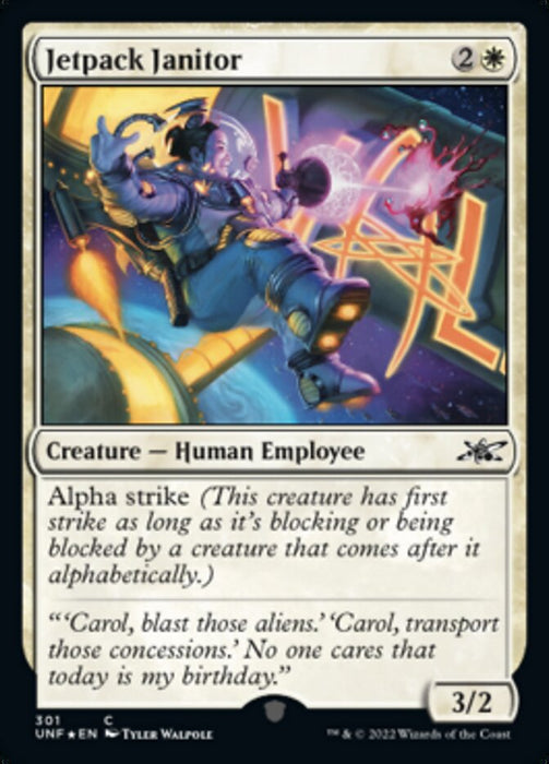 Jetpack Janitor (Foil)