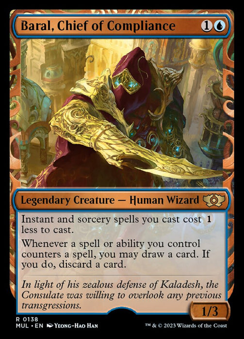 Baral, Chief of Compliance - Legendary- Showcase (Foil)
