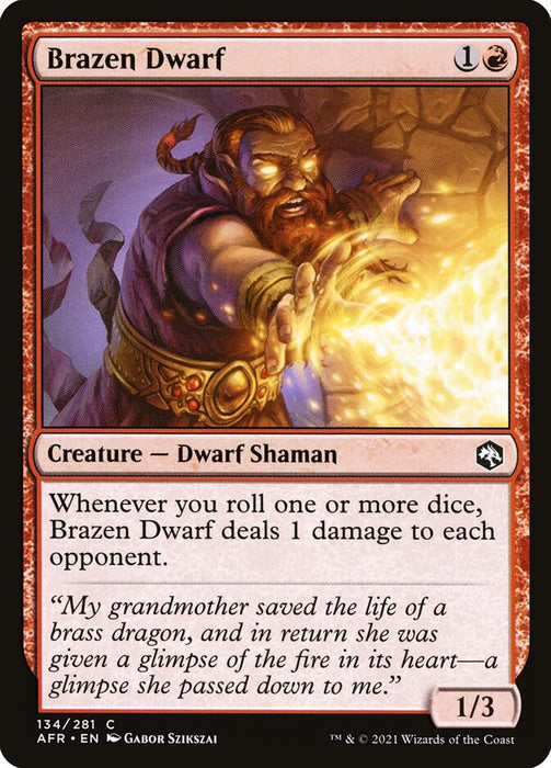 Brazen Dwarf  (Foil)