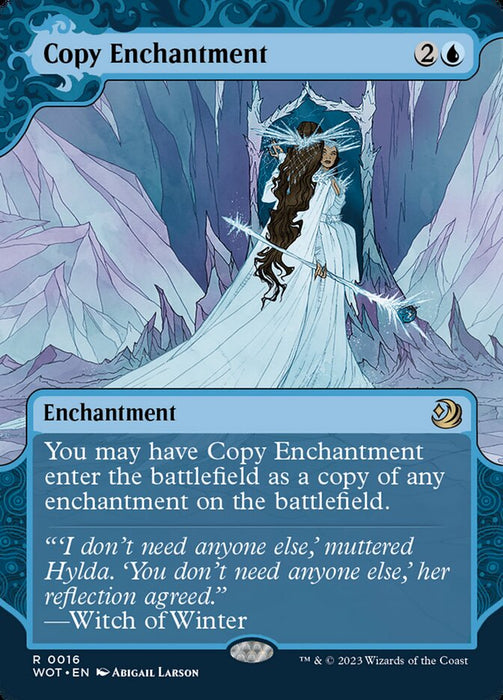 Copy Enchantment - Borderless - Showcase (Foil)