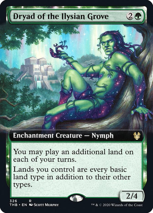 Dryad of the Ilysian Grove  - Extended Art - Nyxtouched (Foil)