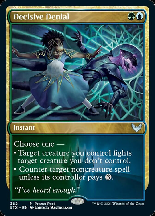 Decisive Denial  - Inverted