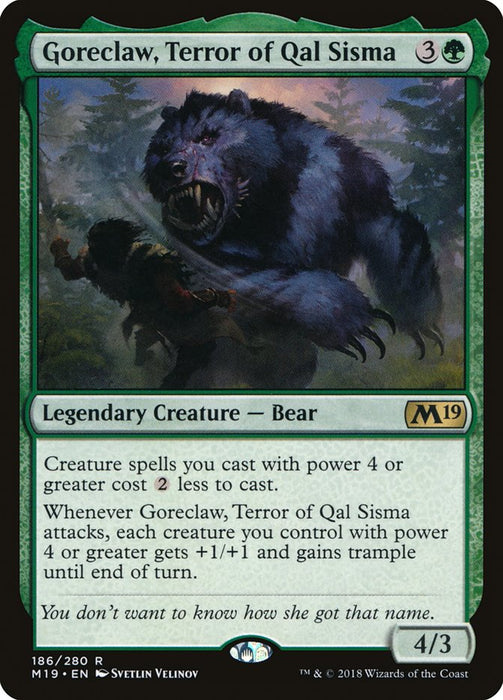 Goreclaw, Terror of Qal Sisma - Legendary