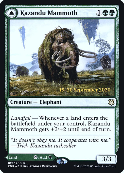 Kazandu Mammoth // Kazandu Valley  (Foil)