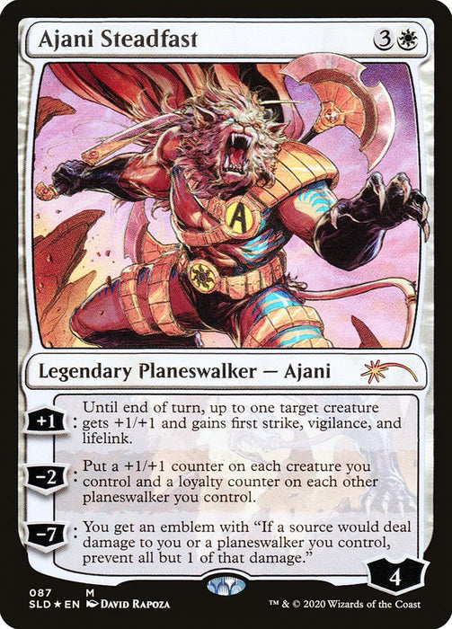 Ajani inébranlable (fleuret)