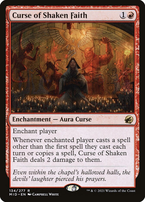 Curse of Shaken Faith  (Foil)