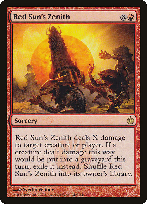 Red Sun's Zenith  (Foil)