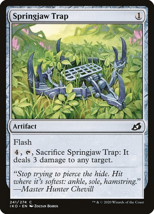 Springjaw Trap  (Foil)