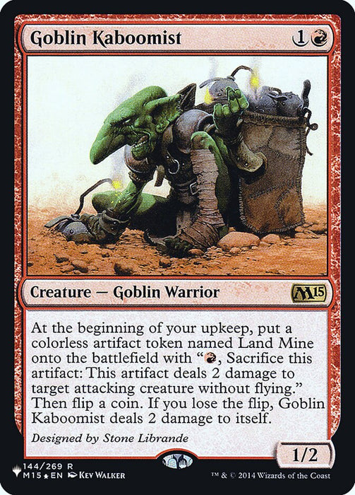 Goblin Kaboomist (Foil)