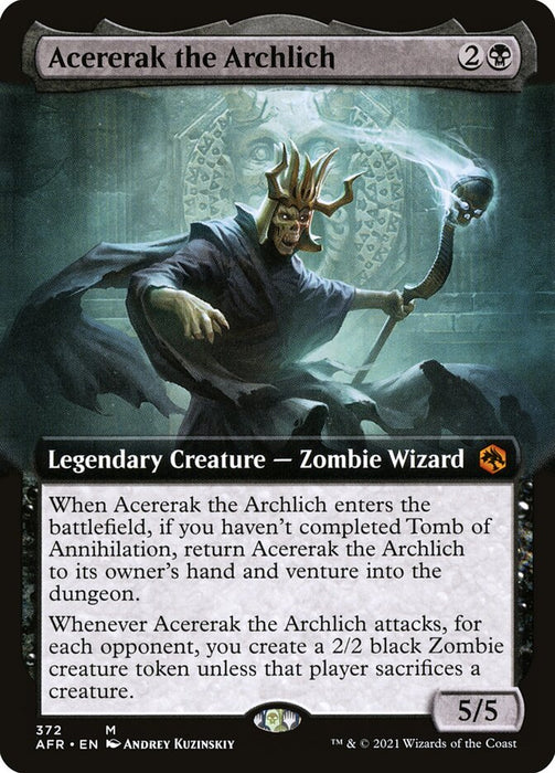 Acererak the Archlich  - Legendary - Extended Art (Foil)