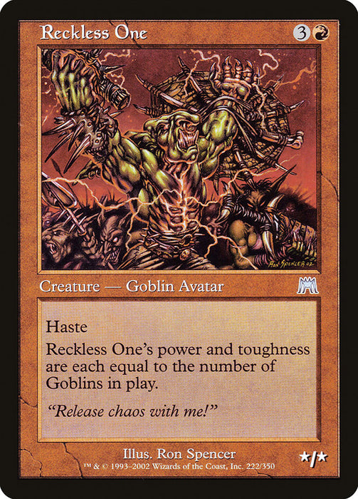 Reckless One  (Foil)