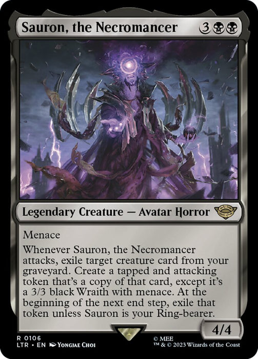 Sauron, the Necromancer - Legendary (Foil)