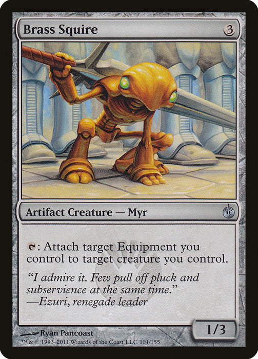 Brass Squire  (Foil)