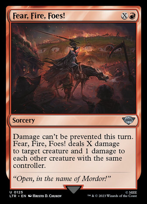 Fear, Fire, Foes! (Foil)