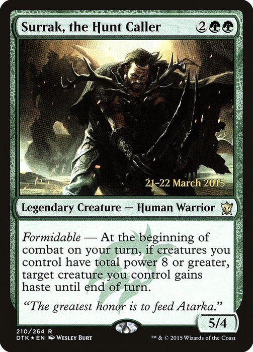 Surrak, the Hunt Caller  (Foil)