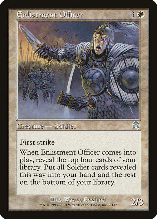 Enlistment Officer  (Foil)