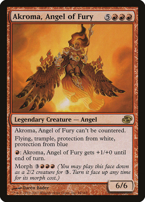 Akroma, Angel of Fury  (Foil)