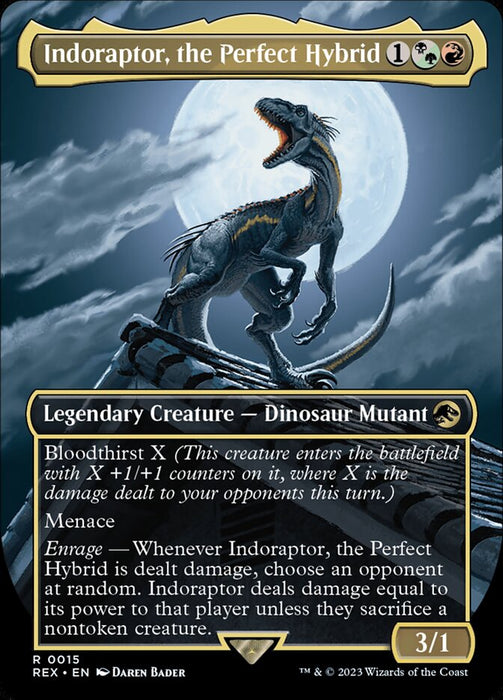 Indoraptor, the Perfect Hybrid - Borderless - Legendary