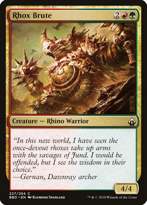 Rhox Brute  (Foil)