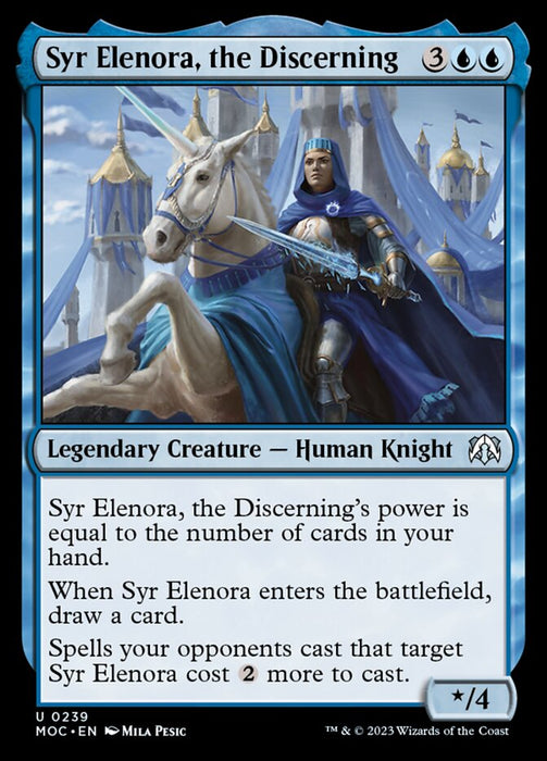 Syr Elenora, the Discerning - Legendary