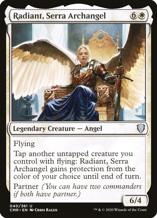 Radiant, Serra Archangel  - Legendary (Foil)