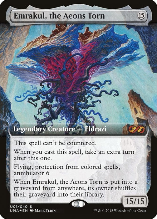 Emrakul, the Aeons Torn  - Extended Art - Legendary (Foil)