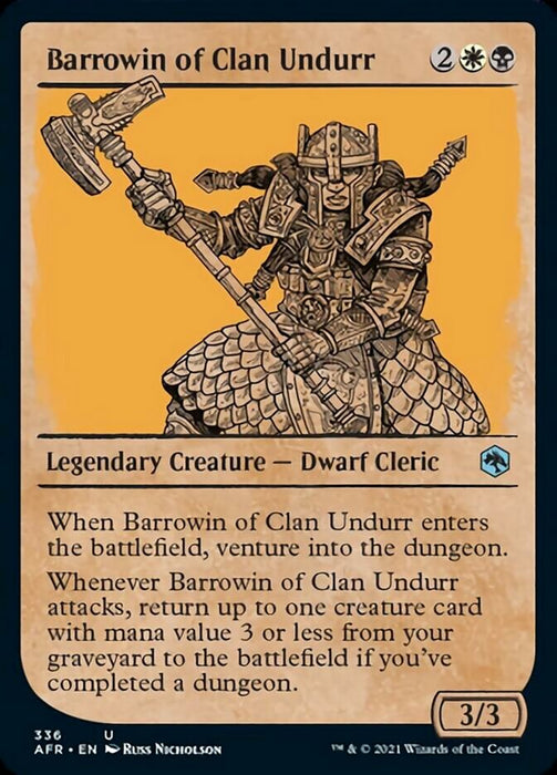 Barrowin of Clan Undurr  - Showcase - Legendary