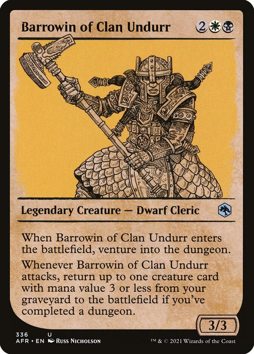 Barrowin of Clan Undurr  - Showcase - Legendary (Foil)