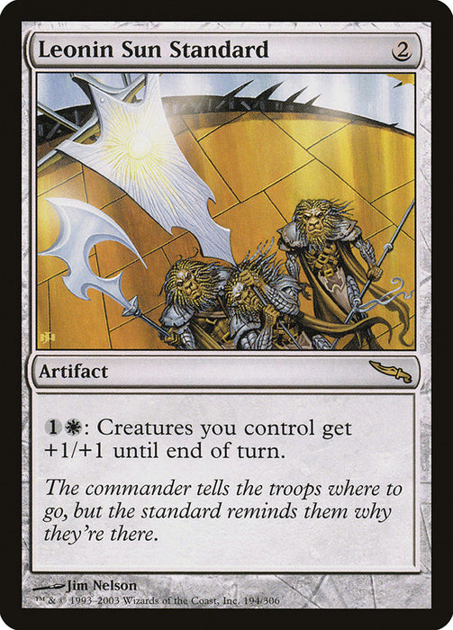 Leonin Sun Standard  (Foil)