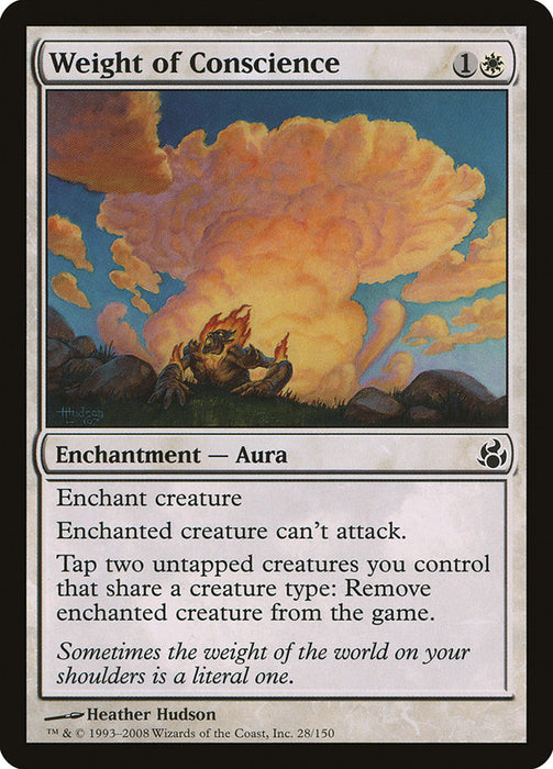 Weight of Conscience  (Foil)
