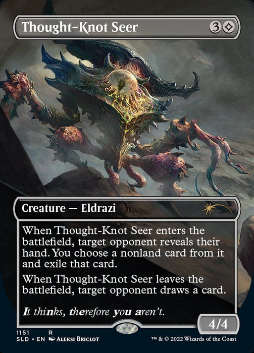 Thought-Knot Seer - Borderless - Full Art - Inverted