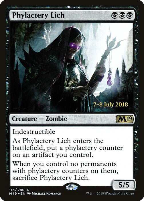 Phylactery Lich  (Foil)