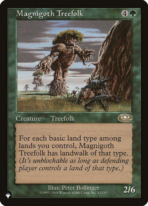 Magnigoth Treefolk - Retro Frame