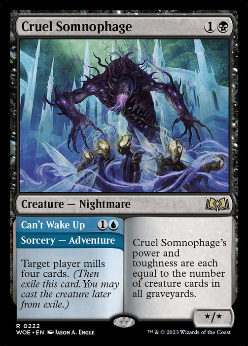 Cruel Somnophage // Can't Wake Up (Foil)