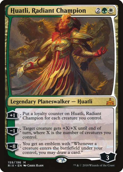 Huatli, Radiant Champion  (Foil)