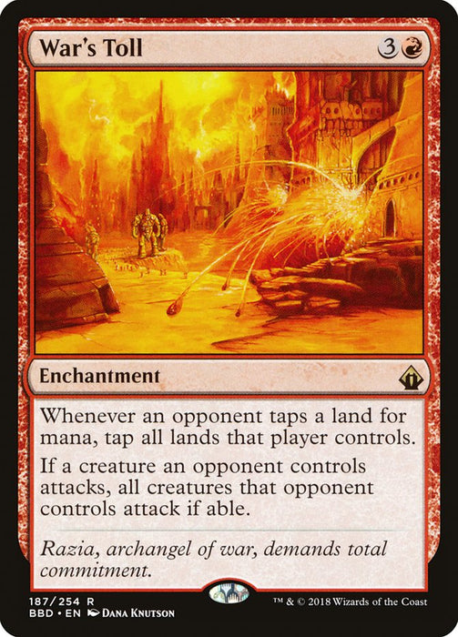 War's Toll  (Foil)
