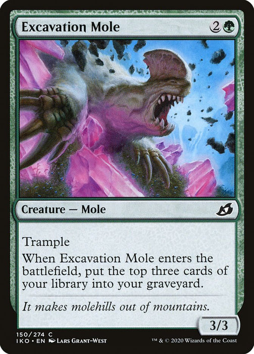 Excavation Mole  (Foil)