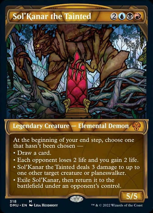 Sol'Kanar the Tainted - Showcase- Legendary- Inverted
