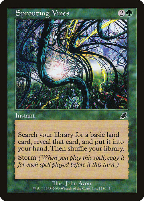 Sprouting Vines  (Foil)