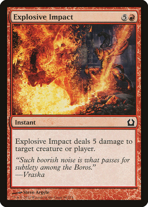 Explosive Impact  (Foil)